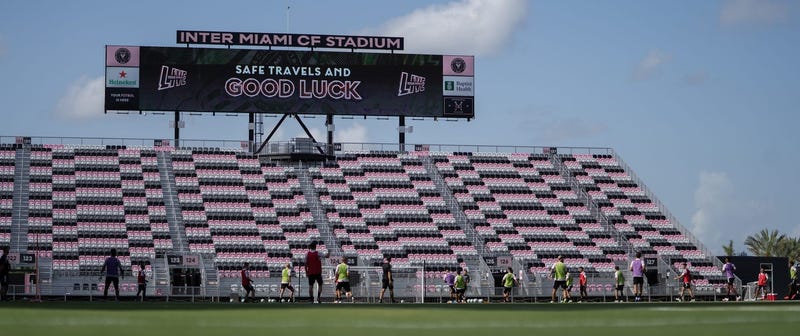 Good Luck scoreboard before MLS is back tournament