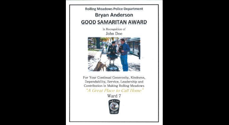 Rolling Meadows has decided to showcase residents that do good for others and it’s taking nominations now. 
