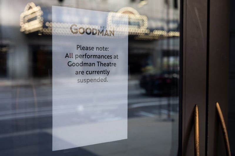 Goodman COVID sign