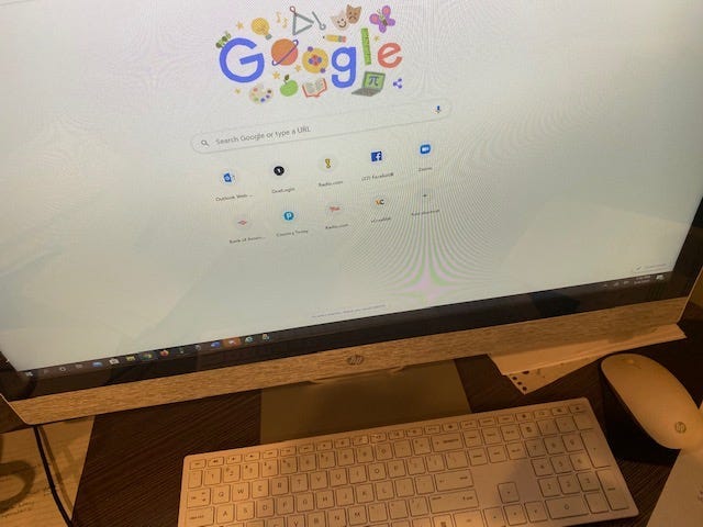 google browser on computer