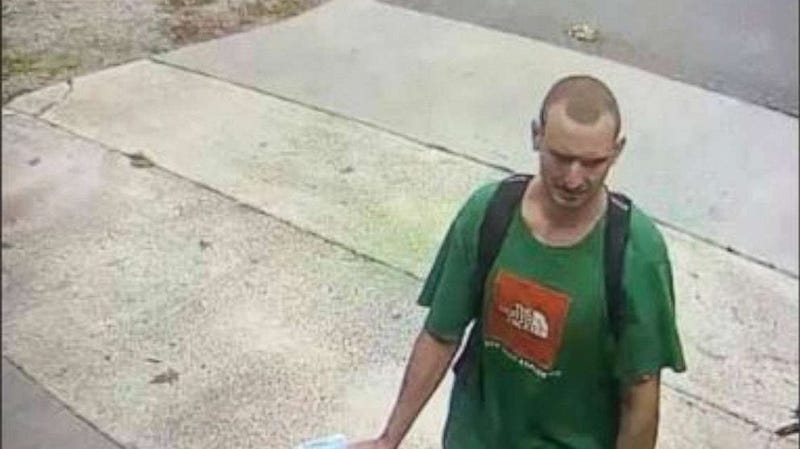 Porch pirate seen on video wore same t-shirt to court the next day 