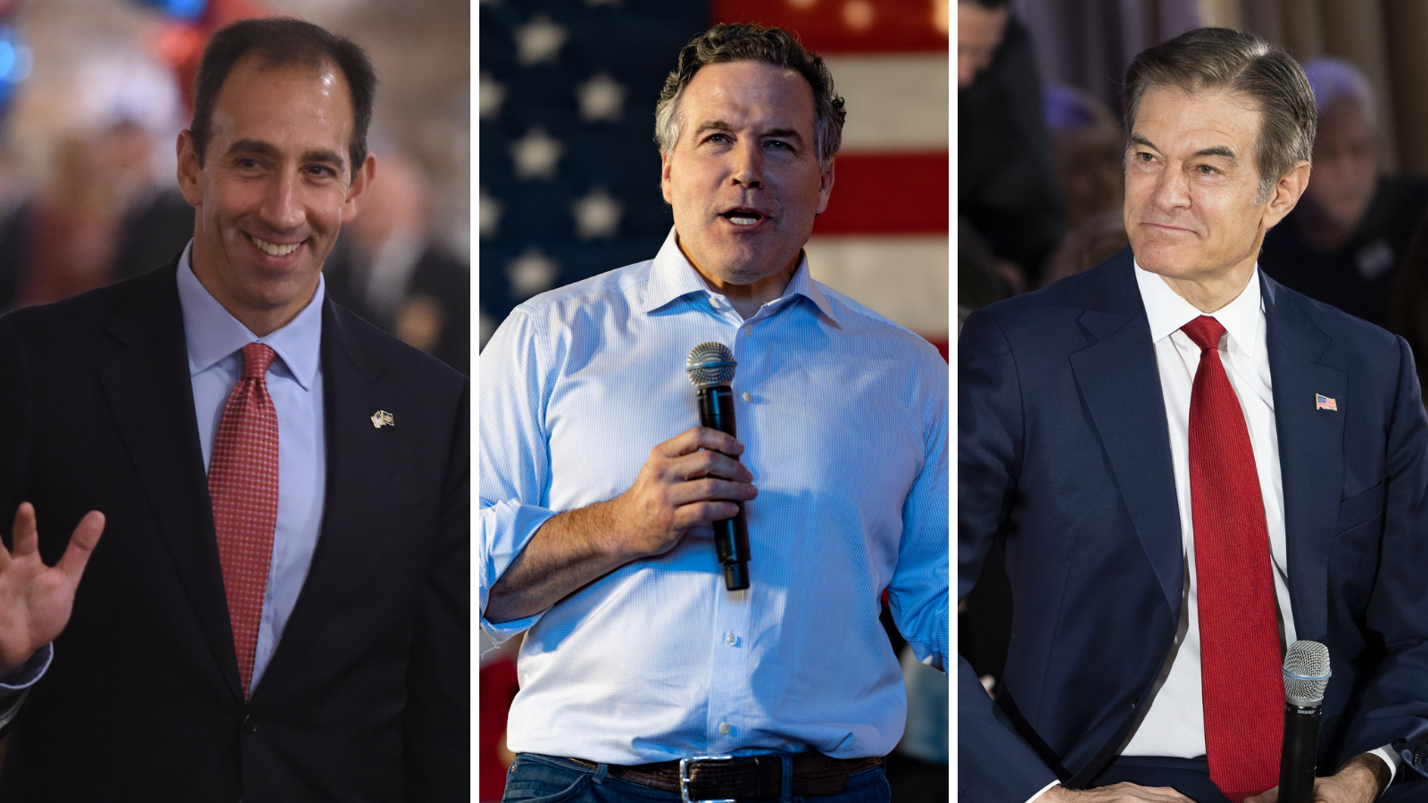 Pa. Republicans running for Senate face off in live debate