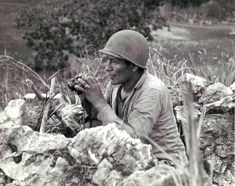 Navajo Code Talkers spoke victory to help win World War II.