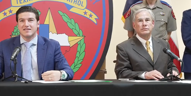 Governor Abbott and  Governor of Nuevo Leon 
