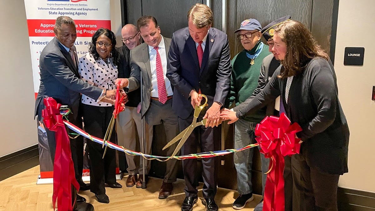 Virginia Gov. Youngkin rolls out new digital hub for veterans to easily access benefits