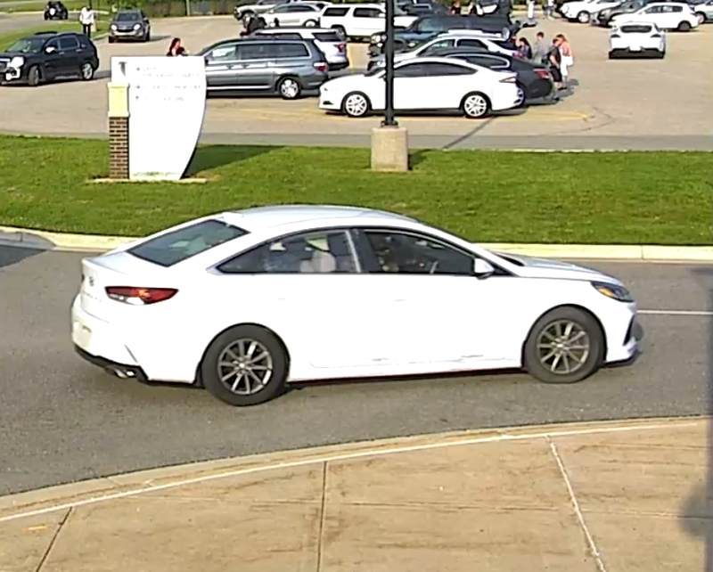 The suspect vehicle