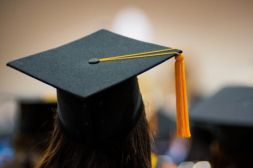 Graduation, Stage, Father, Daughter, Class of 2020