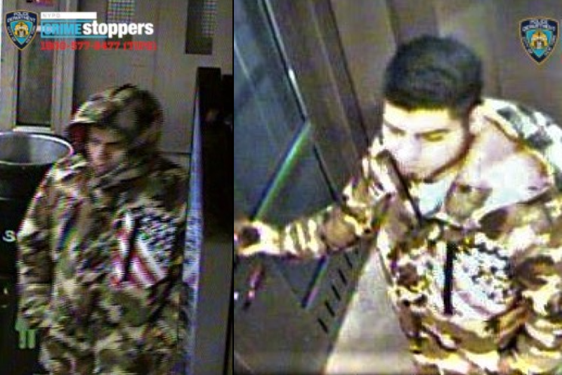 Police are searching for a man who they say stole a Homeland Security air sampling device from the Roosevelt Avenue/74th Street station in Jackson Heights early Saturday morning