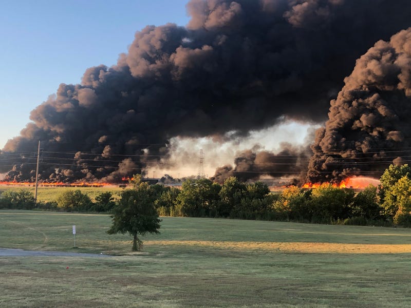 Poly America Fire in Grand Prairie