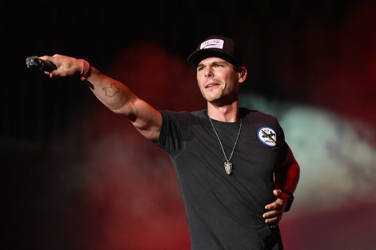 Granger Smith performs during the 2018 CMA Music festival at the on June 7, 2018 in Nashville
