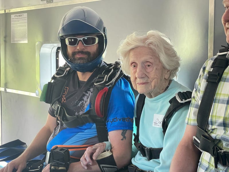 Skydiving 104-year-old