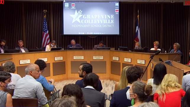Grapevine-Colleyville trustees move ahead with process to dismiss Heritage HS principal