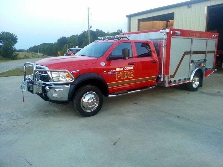 Gray Court Fire Truck - LCSO