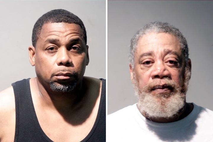 Mario Green, left, and Anthony Barnett