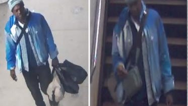 IMAGES: Police looking for man who allegedly robbed and assaulted passenger at CTA Green Line station