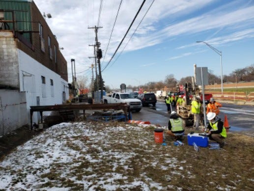 The Madison Heights City Council said the building responsible for the infamous toxic green sludge that leaked out on to I-696 in 2019 is scheduled to be demolished on Friday.
