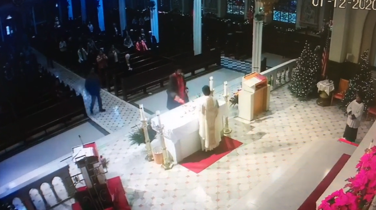 Greenpoint church desecration