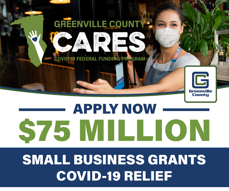 $75 million in Federal CARES ACT grants for Greenville County