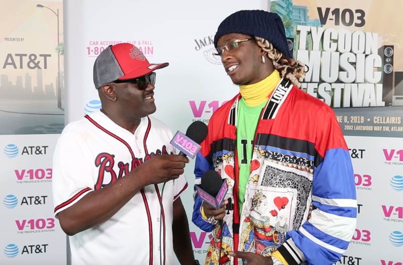 Greg Street Young Thug Tycoon Music Festival