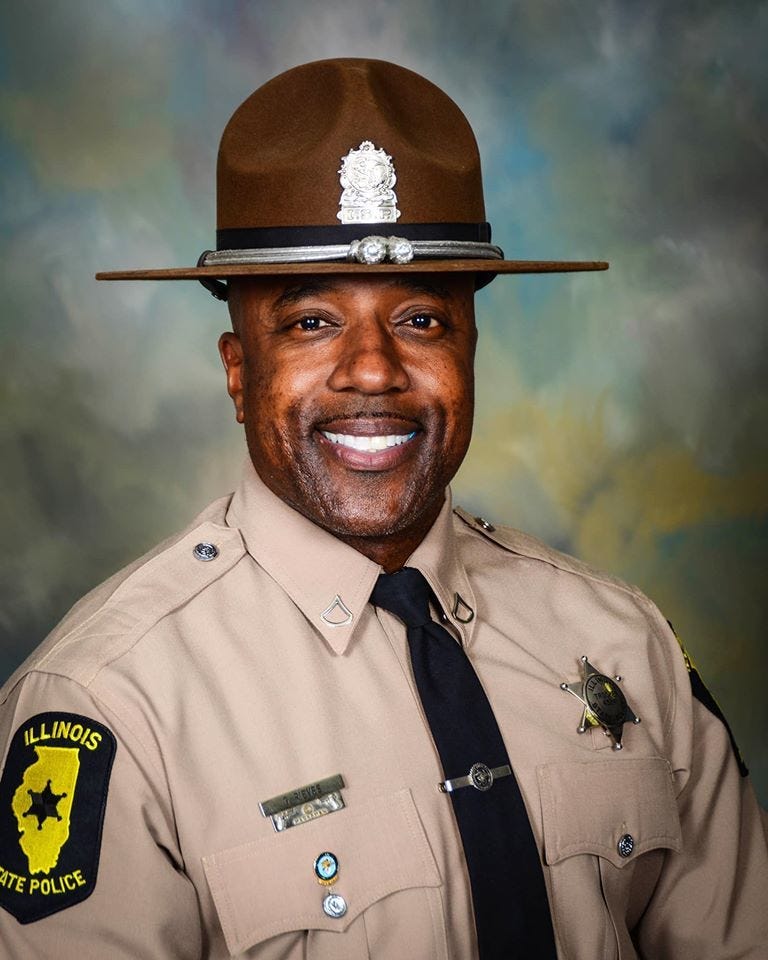 Lisa McMullan, who shot and killed retired Illinois State trooper Gregory Rieves, went to high school with him.