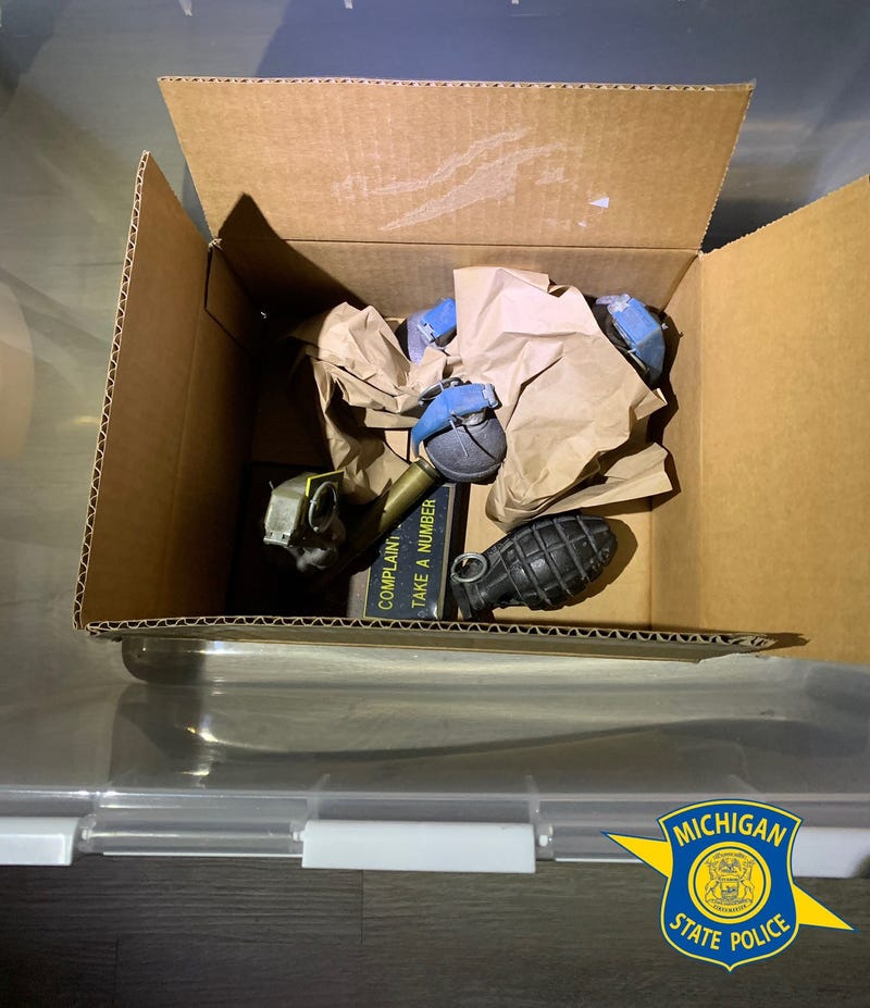 Suspected explosives found in Canton home