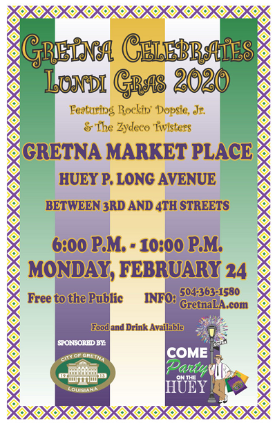 Lundi Gras Gretna