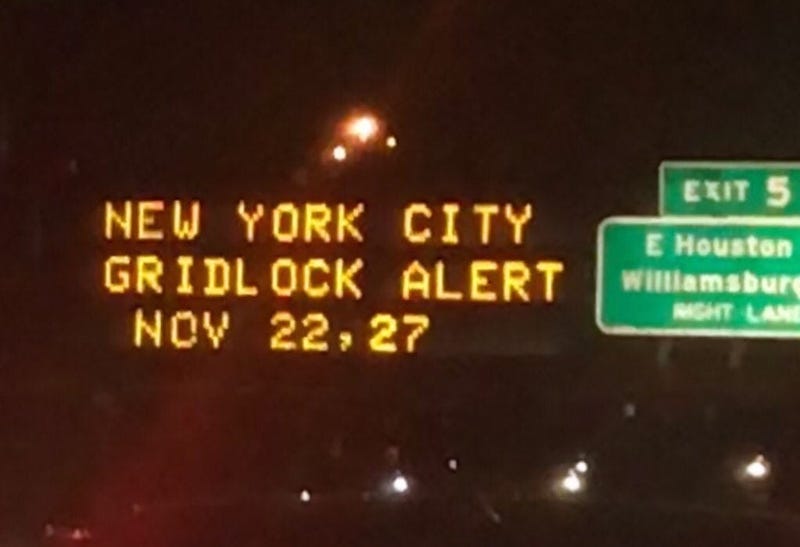 NYC Gridlock Alert