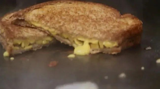 Man barricades himself in house after family members take bite of his grilled cheese sandwich