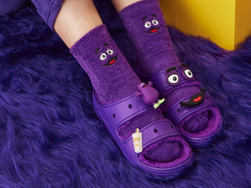 Grimace Crocs