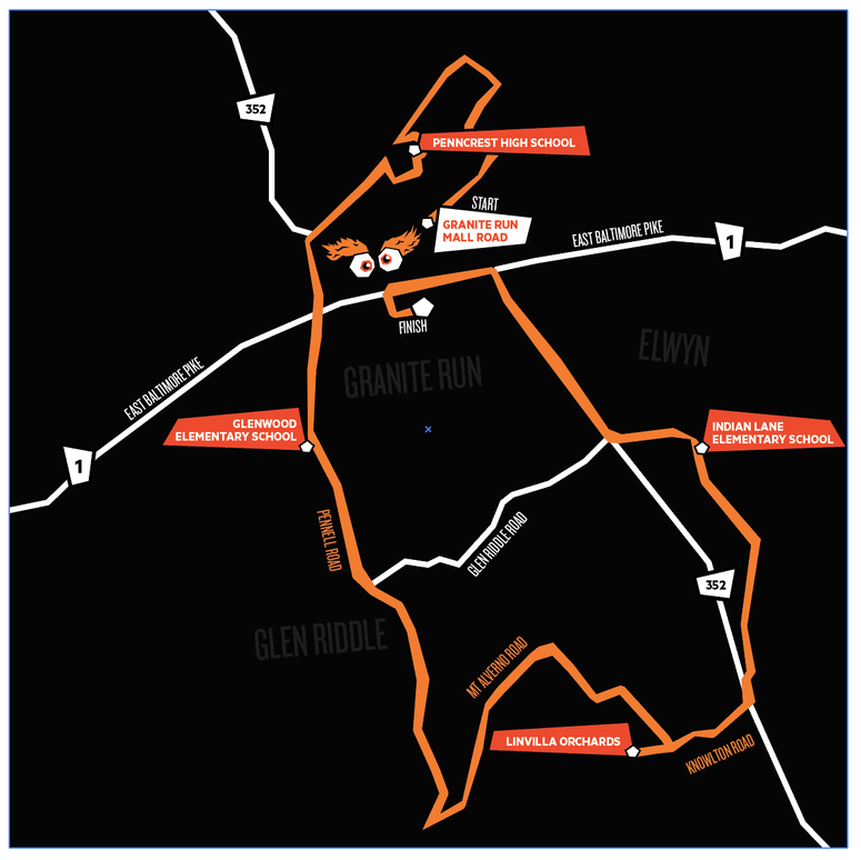 Gritty Parade Map