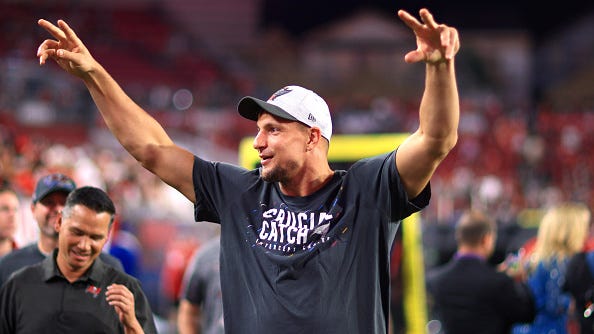 Rob Gronkowski says he wants to wrestle The Rock in WWE