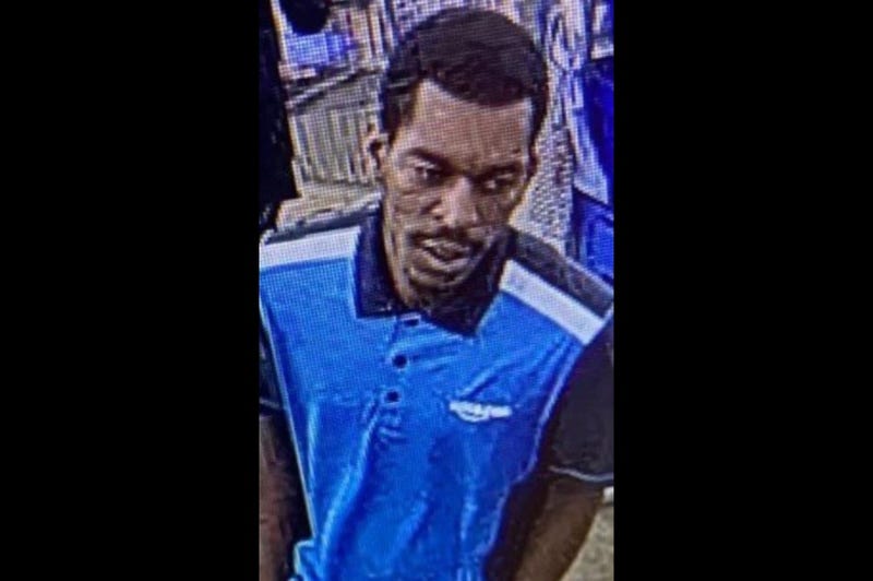 Police in Dearborn are asking for the community's help in locating a man accused of inappropriately touching a shopper in Walmart on June 2.