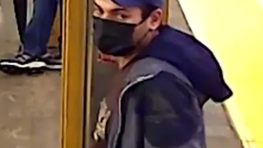 Man sought after grabbing teen's crotch, asking 'how big' on subway platform