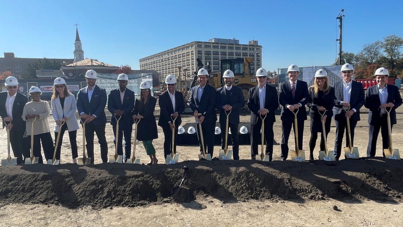 Groundbreaking for new Navy Yard development