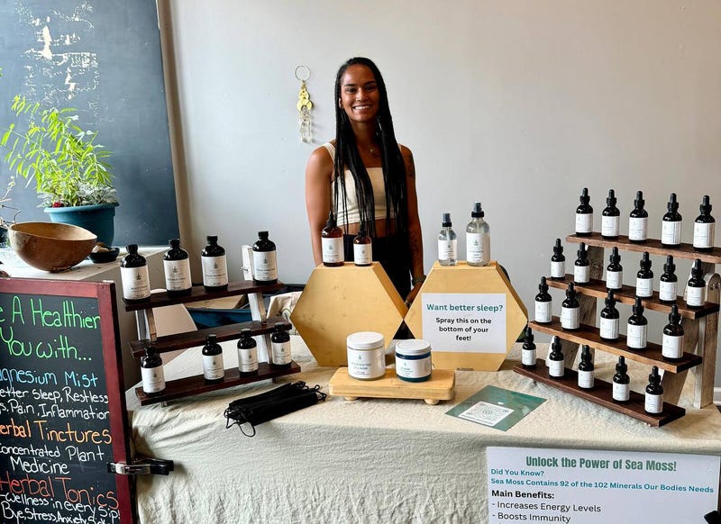 Karmen Sibly, owner of Grounded Apothecary 