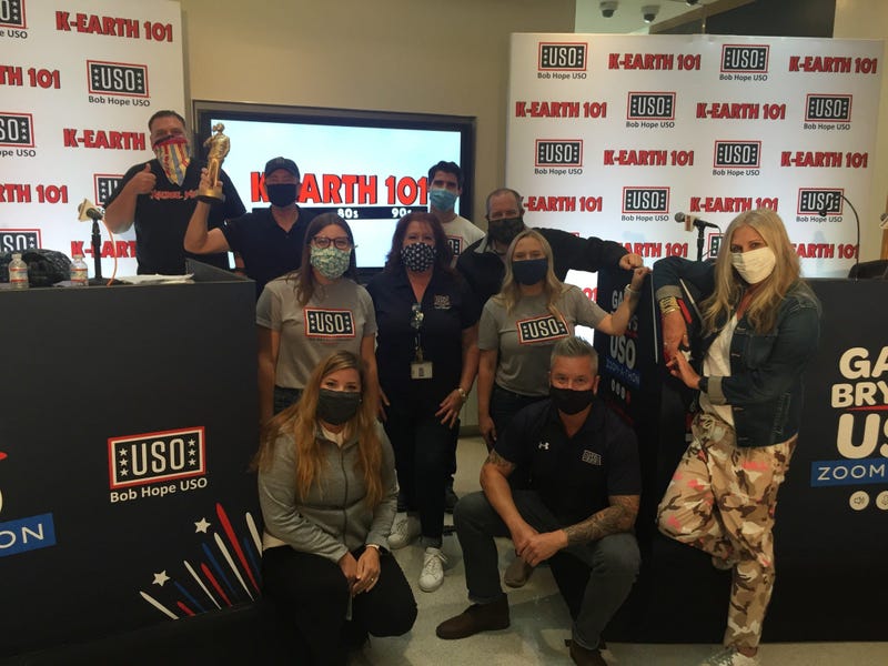 Gary Bryan USO broadcast group