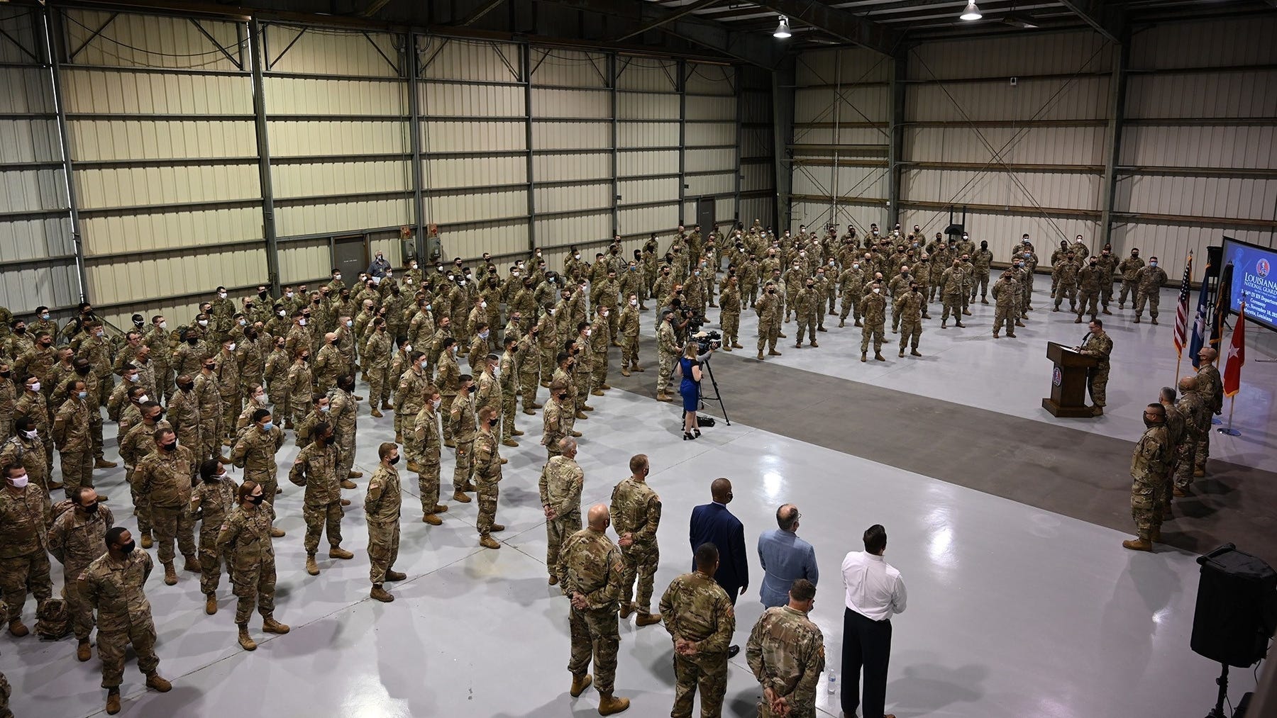 National Guard Chief details Guard contributions in a year of trial
