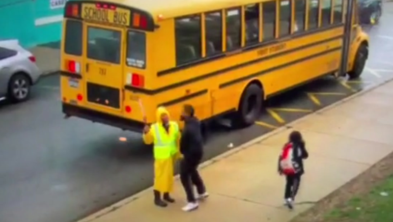 school crossing guard assault 