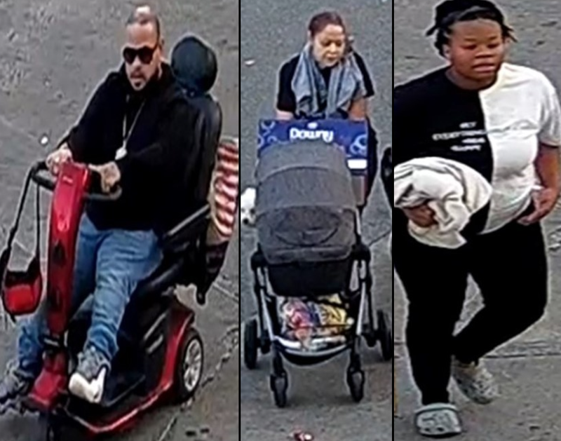 Police are searching for three suspects in the attack