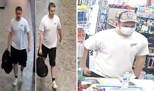 utica gym bag theft