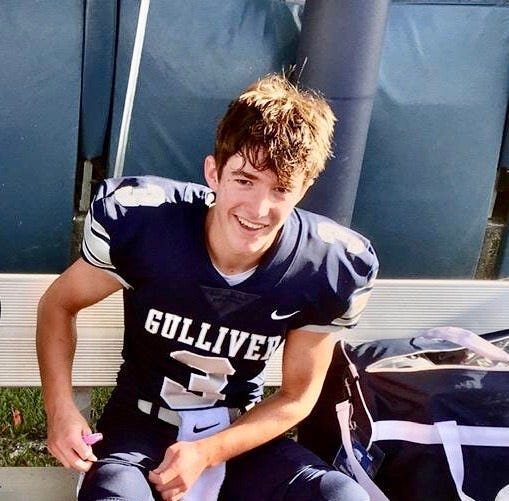 Gulliver Prep Quarterback Carson Haggard
