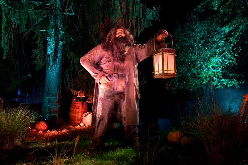 The beloved Hogwarts groundskeeper Hagrid is just one of the many familiar faces you'll see at the “Harry Potter: A Forbidden Forest Experience." It opens on October 3 at Ingleside’s YMCA Camp Duncan.