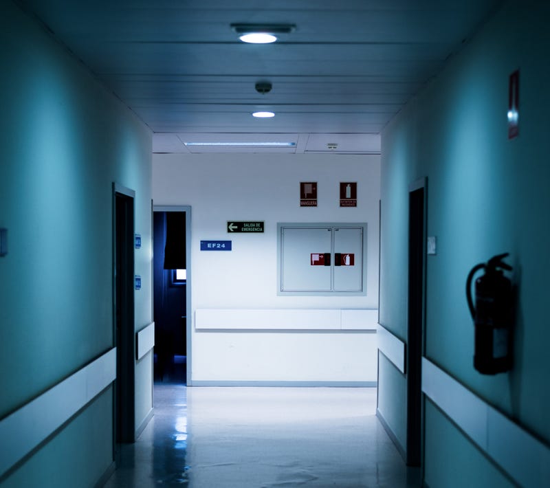 dark corridor
