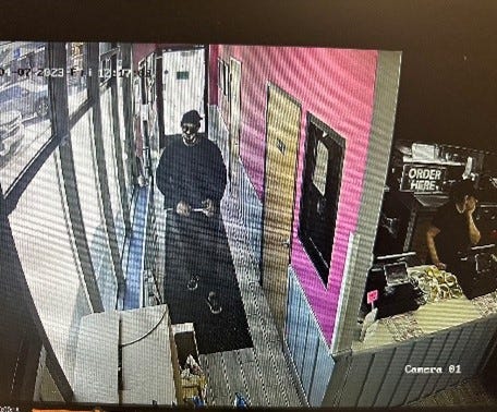 vandal at deli