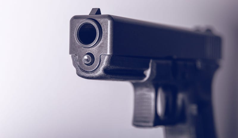 .45 Caliber Handgun 