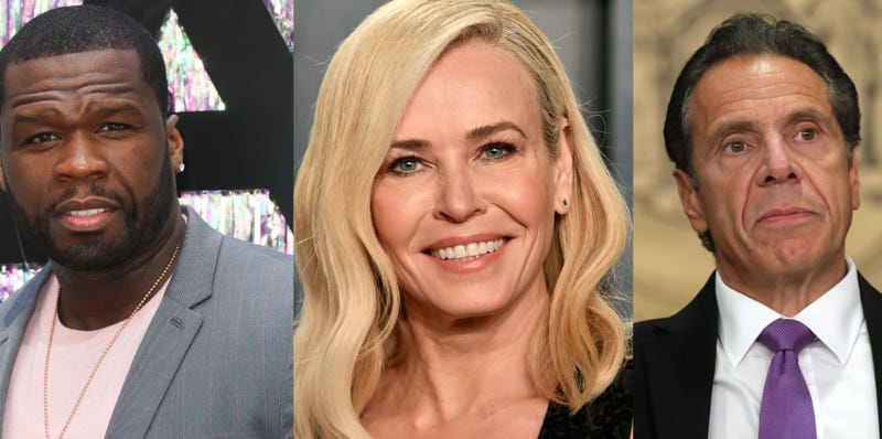 50 Cent, Chelsea Handler, Andrew Cuomo