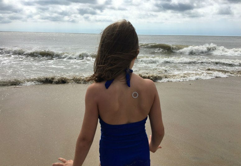 7-year-old Hannah Butt of Lancaster, PA is one of the patients who took part in the trial.