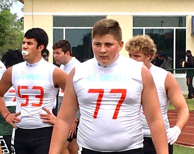 St. Thomas Aquinas is hoping to keep its success going with talented transfer lineman Gunnar Hansen