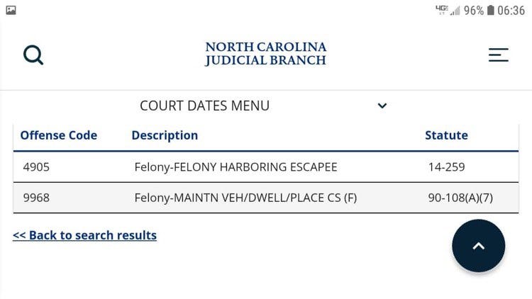 Felony charges