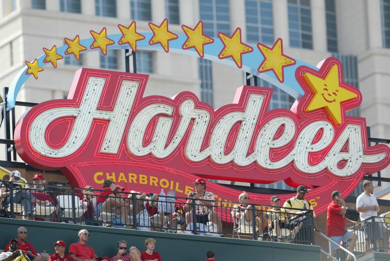 Hardees sign